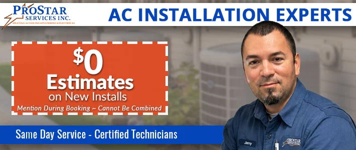 clinton Air Conditioning Installation Prostar Services